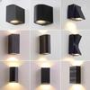 Oeny Waterproof Square Outdoor Wall Light