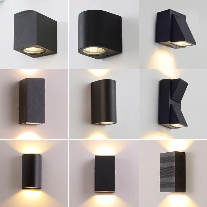 Oeny Waterproof Square Outdoor Wall Light