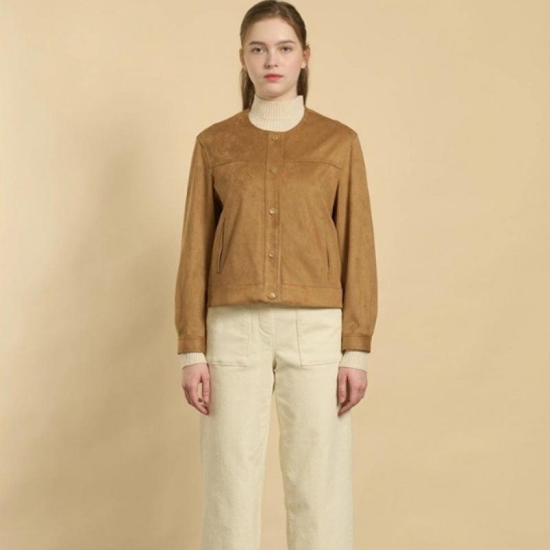 Bcbg Round Powe Suede Jacket B6s1j170