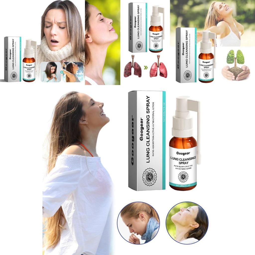 Googeer Body Cleanse Spray Soothing Relief For Dry Throat Cough And Discomfort 30ml