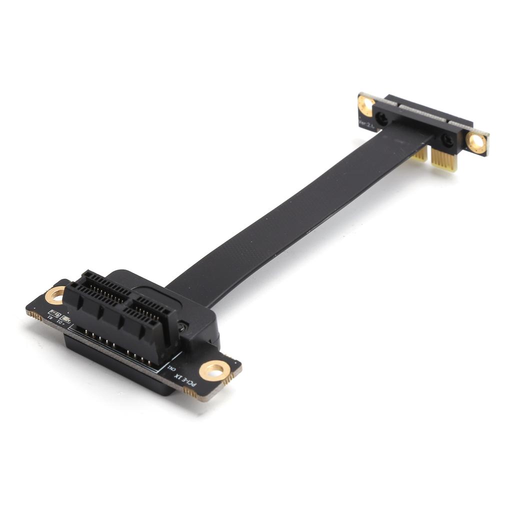 Extension Cable PCIE 1X Dual 90 degrees  Network Adapter with LED Indication Gen3 8Gbps