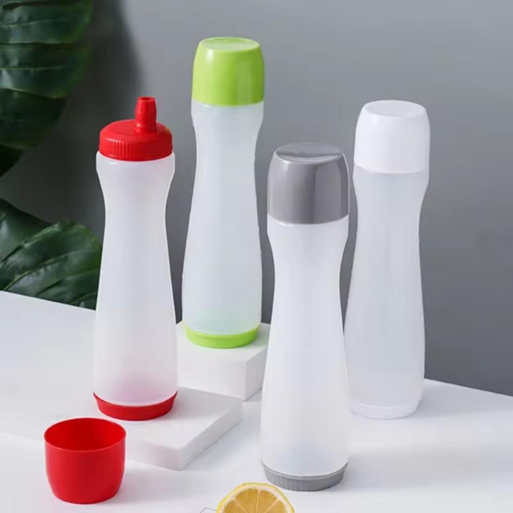 Large Capacity Pancake Dispenser 700ml Sauce Bottle Multifunctional Batter Mixing Bottle Crepe