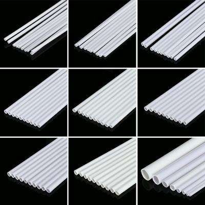 10pcs High Quality ABS 2mm~10mm DIY Plastic Hollow Tube Model Building Tube Sand Table Material Round Tube