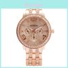 Stylish Silver Gold Rose Gold Womens Watch With Mineral Glass And Fold Clasp For Fashion