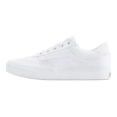 Brooklyn LS Slip Resistant Abrasion Resistant Low Top Skateboard Shoes Women's White Sneakers VN000D7UWWW