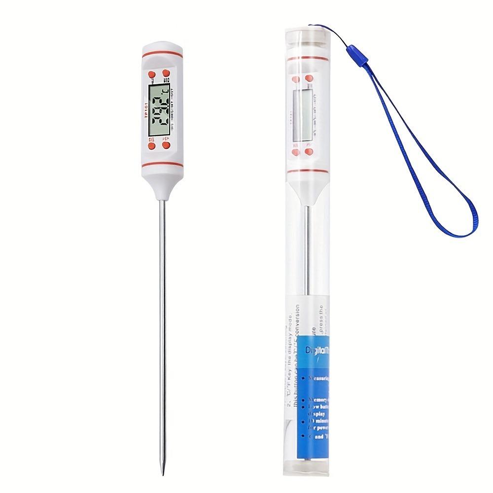 

1pc, Kitchen Food Thermometer, Food Pen Probe Thermometer, Instant Reading Meat Thermometer, Visual Thermometer