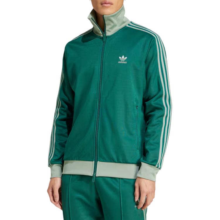 adidas Adicolor Classics Beckenbauer Track Top Collegiate Green/Silver Green Men Streetwear JP2520