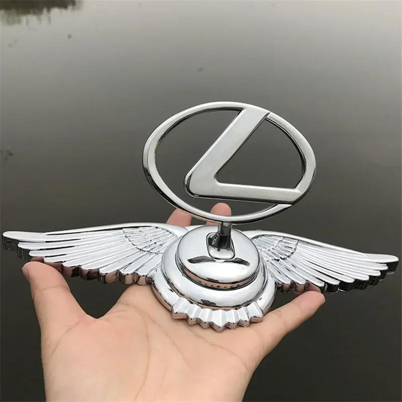 

Для Lexus LS400 LS430 LX470 UX250 GS400 RX350 NX300 IS350 ES350 Автомобильная наклейка-эмблема на передний капот Накладка на капот Значок