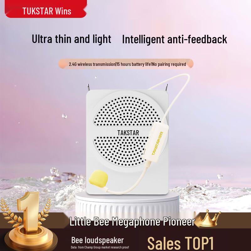 TAKSTAR E129W Portable Wireless Voice Amplifier CN Plug (adapter Included)