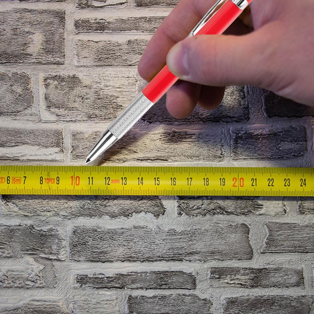 Welding Pencil with 12PCS Streak Refills Metal Welding Marker for Steel Construction Woodworking for Metal Work