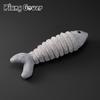 3pcs Simulation Fish Cat Toy Teasing Stick Teasing Interactive Plush Fish Pet Toy