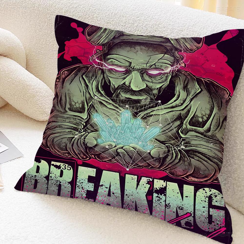 TV Show B-Break Ing B-bad Pillowcase Toon Gift Cushion Cover Bedroom Home Sofa Chair Seat Decor Pillow Case