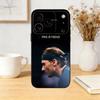 Tennis Rafael Nadal Handyhülle Silikon schwarz Weich Für IPhone 17,16,15,14,13,12,11,SE,Plus Pro Max