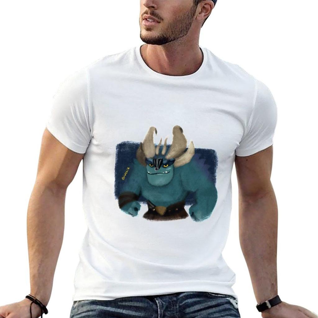 Trollhunters Draal Tshirt Basic Tee Shirt For Everyday Outfit