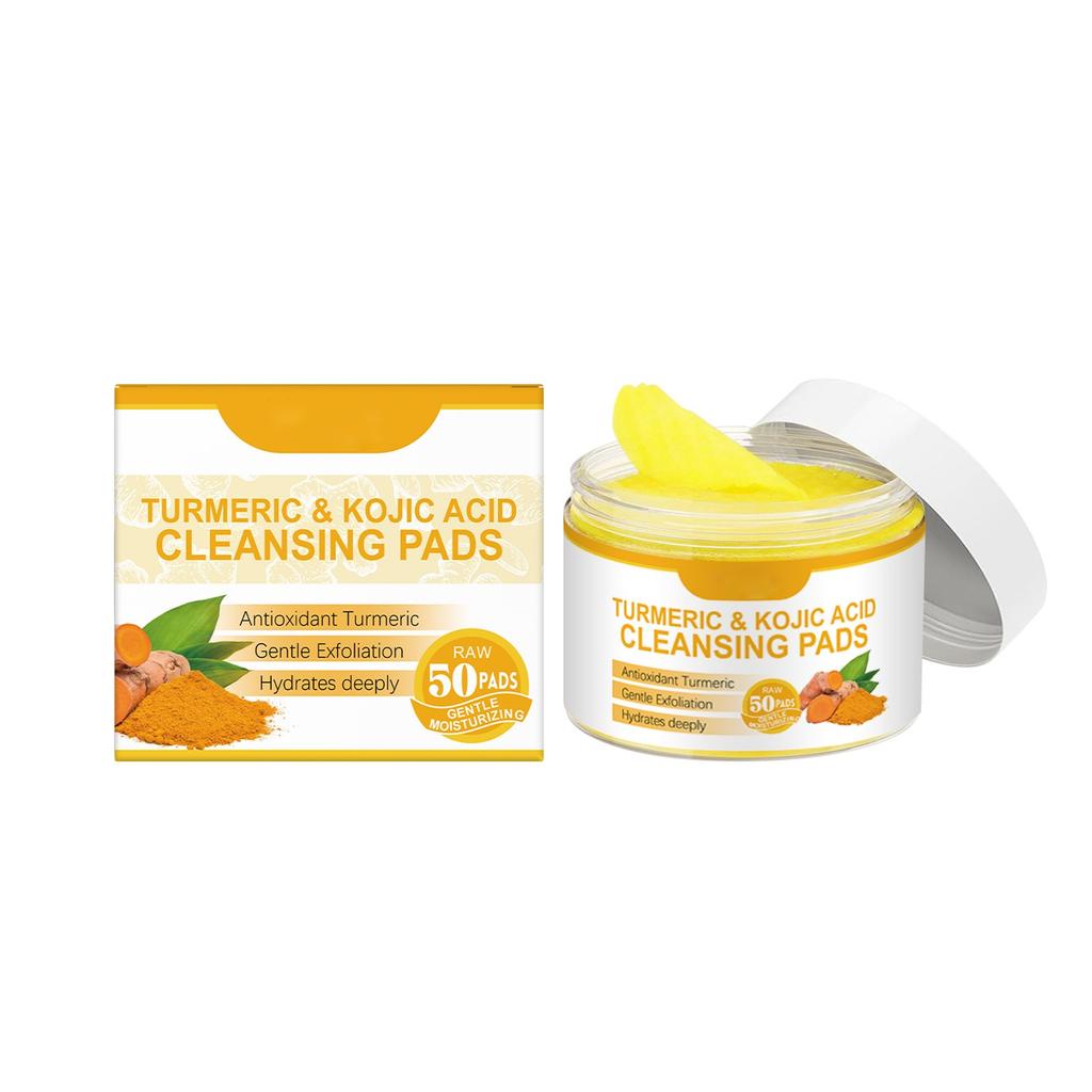 Cleansing Pads. Kojic Cleansing Pads Helps Balance Skin Oil And Water Hydrating Remove Excess Keratin From The Body'S Skin.50PC/30ml.