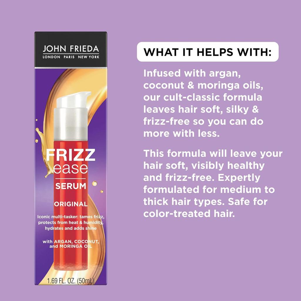 John Frieda Freeze Is Original Serum 50mL, 1.69 Oz