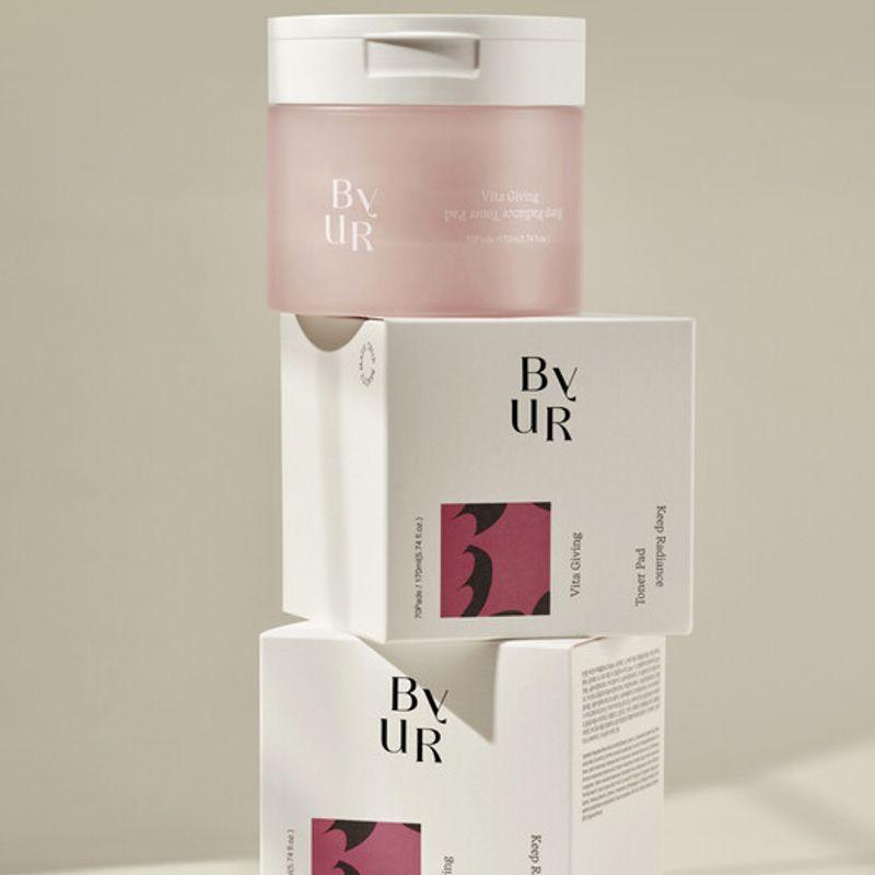 ByUR [1+1] Тонизирующие пэды Vita Giving Keep Radiance Vita Giving Keep Radiance Toner Pad
