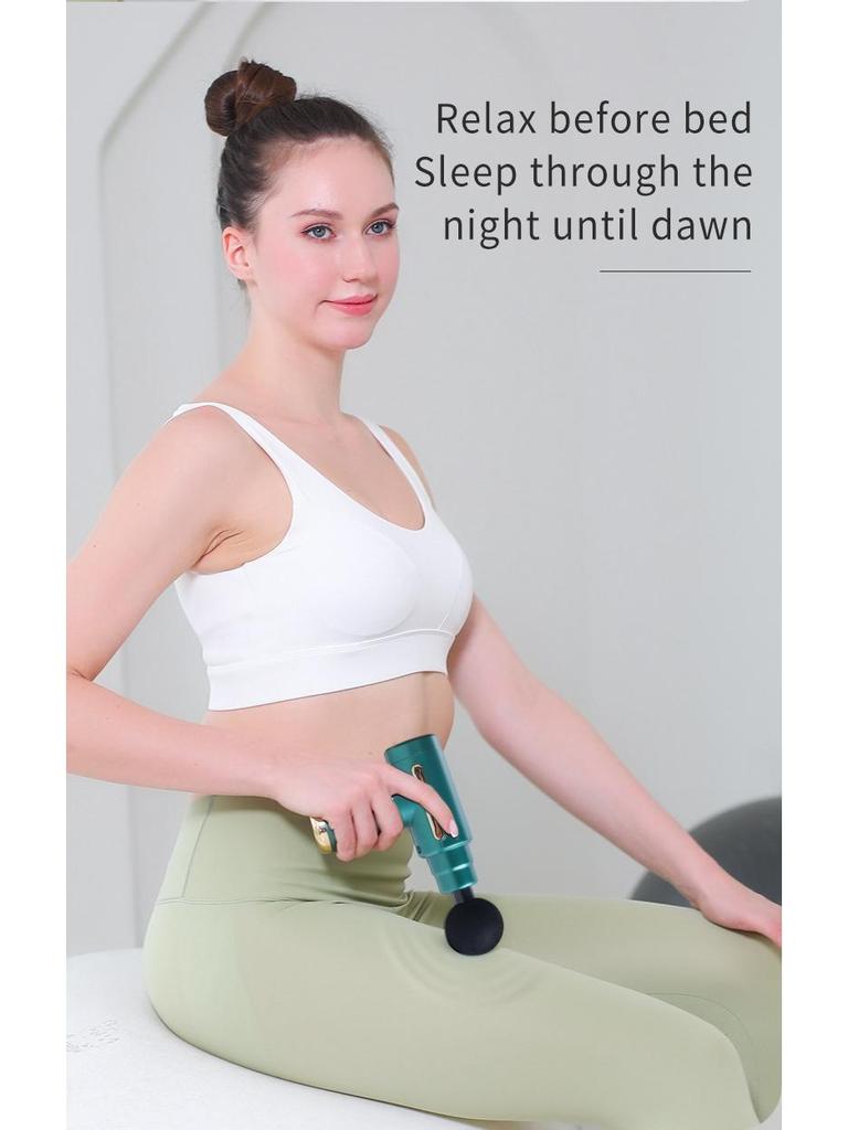 Portable USB Mini Electric Fascia Massager for Muscle Relief