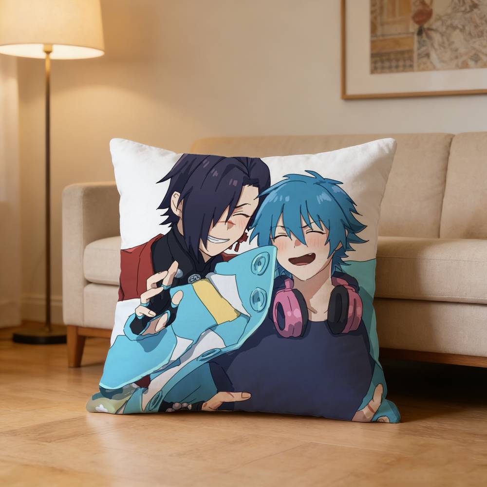 DDRAMAtical Murder Clear Aoba Pillow Case Cushion Cover Throw Pillow Case For Car Sofa