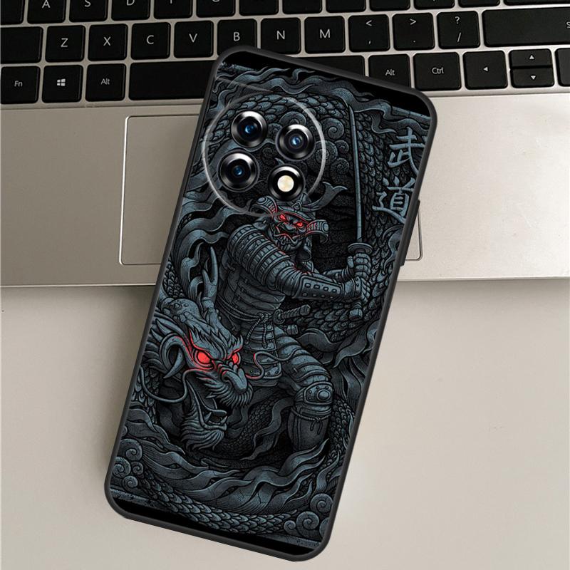 Anime Japanischer Samurai Hülle Für OnePlus Nord 5 CE 3 4 Lite N20 N30 OnePlus 15R 13R 12R 13T 10T 10 Pro 11 12 13 Abdeckung