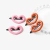 1/2/3pcs Love Morandi Hair Clip New Women's Side Broken Hair Clip Children's Seamless Duck Mouth Clip with Forehead Bangs Clip