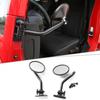 A-pillar Rearview Mirror Hinge Side Mirror Quick Release For Jeep Wrangler JK TJ