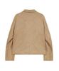 Ironyporno Whiteline 86-Iro134 Semi-Dart Stadium Suede Jacket Camel