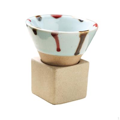 100ml Keramiktasse, Teehaus Kaffeetasse Grobe Tasse für Zuhause Innenbereich