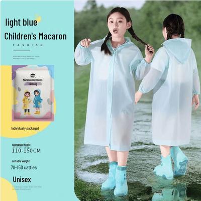 Children's Reusable One-Piece Raincoat