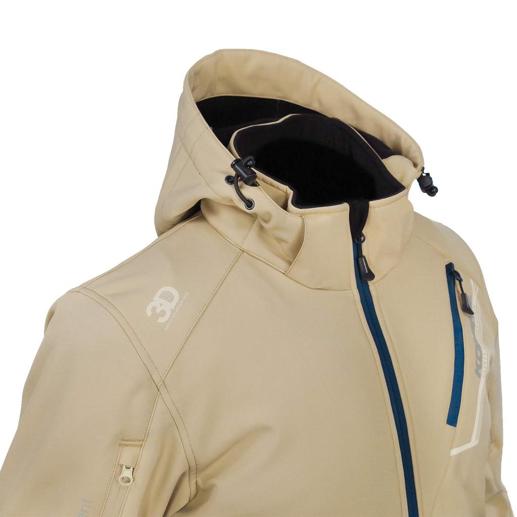 Protective Soft Shell Winter Parka for Motorcycles 1066 For Cold Protection CE Standard Level 2 CE Standard Stretch Material Windproof Protector Neo