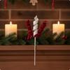 Flexible Curled Branch Pick for Christmas Trees, Wreaths