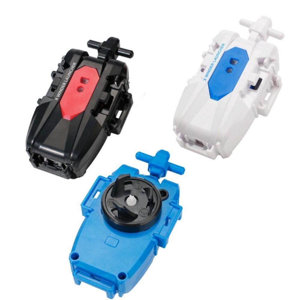 Spinning Tops Gyro Reverse Wire Launcher Multicolor Transmitter Handle Fighting Gyro  Children