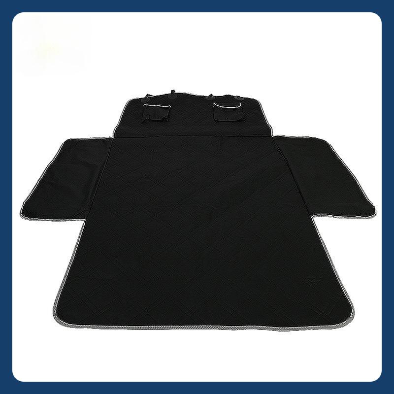Dog Car Seat Cover Pet Travel Dog Carrier Car Trunk Mat Waterproof SUV Cargo Liner for Dogs Washable Rear Removable