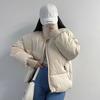 New Down Jacket Women's Short Korean Style Loose Stand Collar Casual Cotton Coat Winter Cotton Jacket
