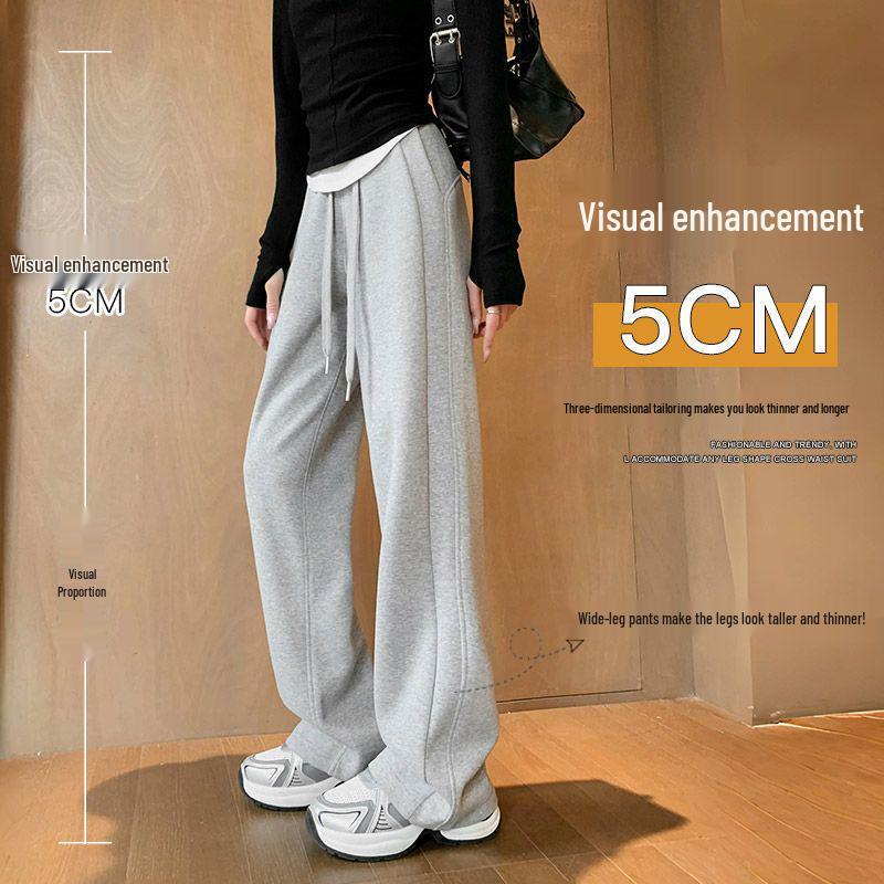 Damen Dicke Graue Fleecegefütterte Jogginghose - Neu für Herbst/Winter 2025, Erhältlich in Schmalen, Weiten und Geraden Beinschnitten.