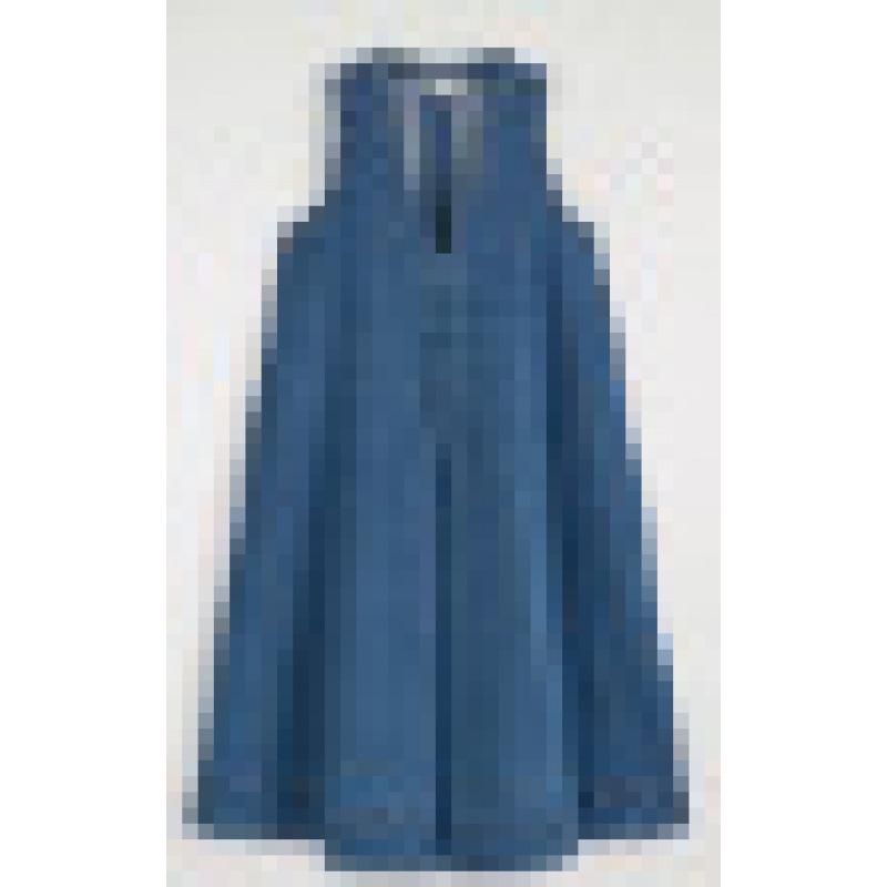 

European & American Style Summer Casual A-line Denim Dress 40