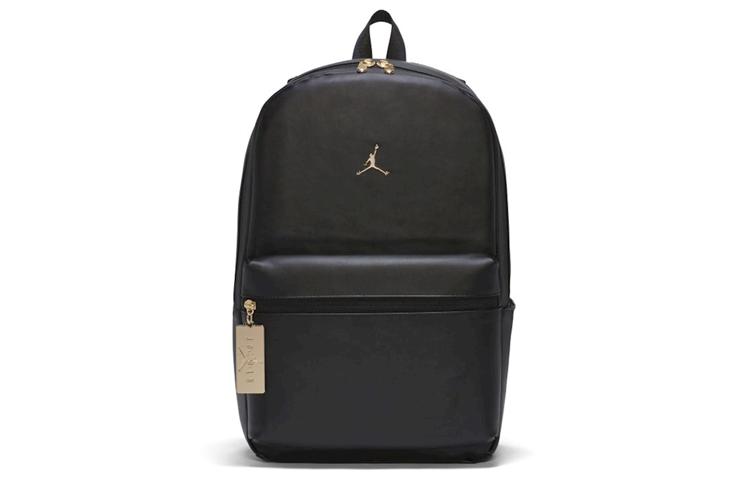 Jordan Polyurethane Backpack Regular Unisex Black