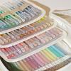 High Capacity Marker Carrying Bag 108 Capacity Marker Carrying Case with Handle for Gel Pen Marker Organizers Bag