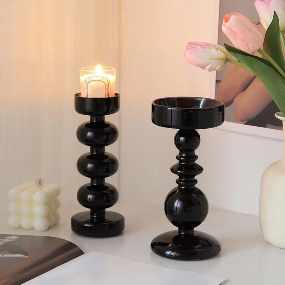 Romantic Minimalist Candlestick European Style Candle Stands Tea Light Rack Home Room Decor