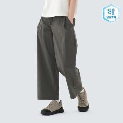 Route Women's Semi-Wide Pants Rustic Khaki (S26MWRPT22)