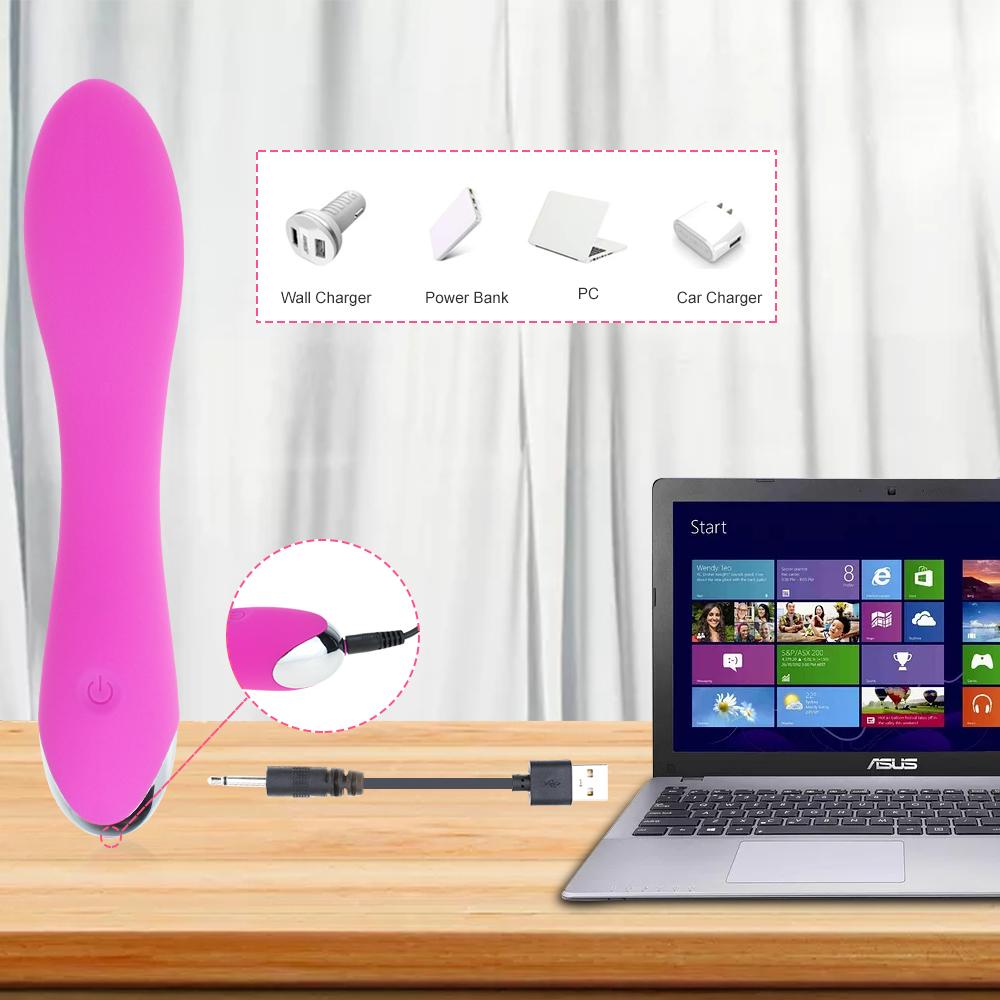 G Spot Vibrator for Vagina Stimulation Dildo Vibrator with 10 Vibration Rechargeable Patterns Adult Sex Toy for Women and Couple