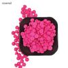 6-12mm Semi Circular Acrylic Flatback Plastic Beads Matte Multi-color Customizable Color Clothing Accessories Beads