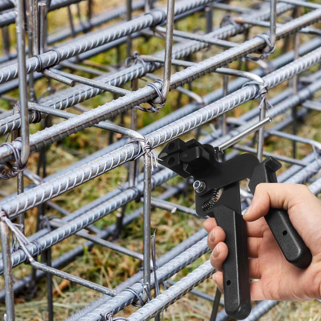 TOYMYTOY Metal Tie Tying Stainless Steel Cable Tie Tightening Cable Tie Metal Cable Tie Tightening Tool for Fastening and Cutting Cable Ties Tool,