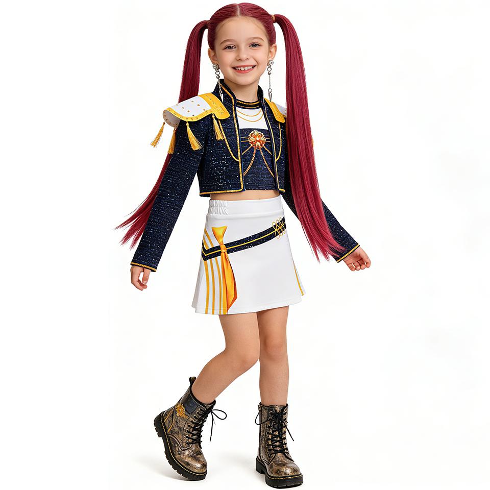 Epic Charm Kids Clothes Halloween Cosplay Star Stage Performance Girls Outfits Fashion Costume Party Star Children's Clothing