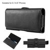 With Belt Loop Mobile Phone Waist Bag Vertical Wear-resisting Nylon Cell Phone Belt Clip Attached Durable