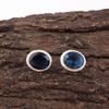 London Blue Topaz Jewelry, 925 Solid Sterling Silver Earrings, Handmade Gemstone Jewelry Earrings For Memorial Day