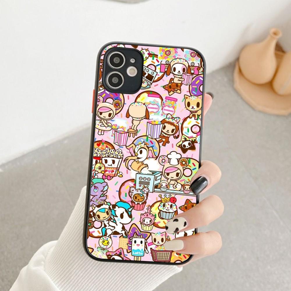 Japan Tokidokis Phone Case For IPhone 14 11 12 13 Mini Pro Max 8 7 Plus X XR XS MAX Translucent Matte Cover