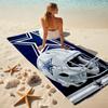 1pc Dallas Cowboys Beach Towel, Comfortable and Thick, and Swimming/Bath/Picnic/Camping Towel, Suitable for Seaside Beaches