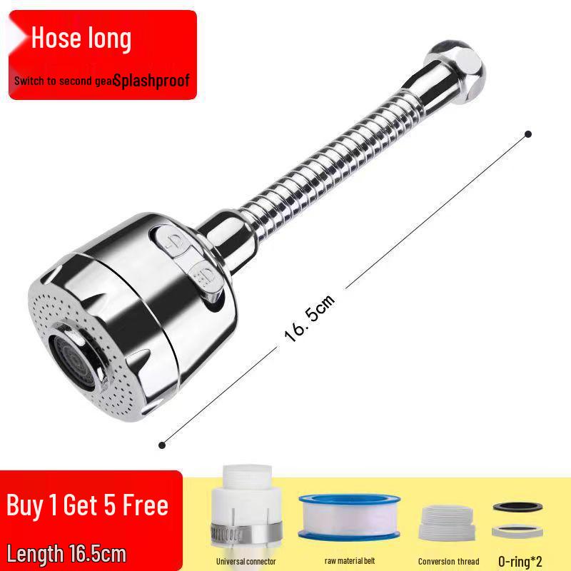 Universal Kitchen Faucet Sprayer with Splash Guard