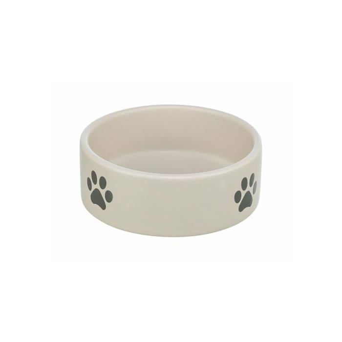 Dog Feeder - TRIXIE - Light Grey - Ø 16 Cm - 800 Ml - One Size - 30x30 Cm